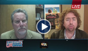 Director Joel Gilbert interview with Cliff Kincaid, America's Survival TV
